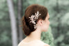 Rose gold crystal Bridal hair comb - CATHERINE - Treasures by Agnes