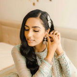 Rose gold cubic zirconia Bridal hair comb - ALICIA - Treasures by Agnes