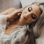 Rose gold Cubic Zirconia Bridal or Bridesmaid jewelry set - LAUREN - Treasures by Agnes