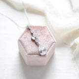 Rose gold Cubic Zirconia Bridal or Bridesmaid jewelry set - LAUREN - Treasures by Agnes