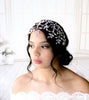 Rose gold Wedding hair piece with Austrian crystals - AURORA - Treasures by Agnes