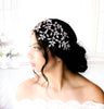 Rose gold Wedding hair piece with Austrian crystals - AURORA - Treasures by Agnes