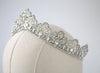 Silver Crystal Bridal tiara - JUNE - Treasures by Agnes