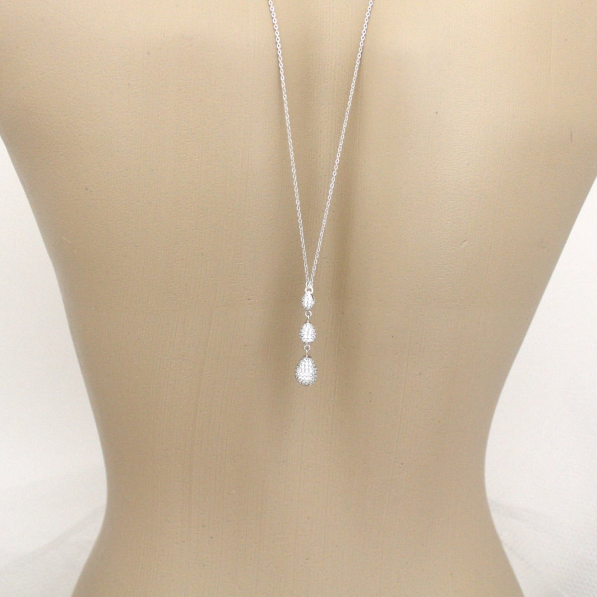 Sterling silver backdrop necklace 2025