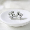 Small crystal stud bridal earrings - MILEY - Treasures by Agnes