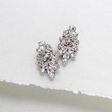 Statement Bridal earrings, Special occasion earrings - LARA - Treasures by Agnes