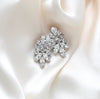 Statement Bridal earrings, Special occasion earrings - LARA - Treasures by Agnes