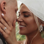 Statement Bridal earrings, Special occasion earrings - LARA - Treasures by Agnes