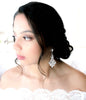 Statement crystal Wedding earrings - ZOE - Treasures by Agnes