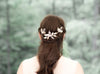 Three piece crystal bridal hair comb set -DAWN - Treasures by Agnes