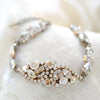 Vintage style Austrian Crystal Bridal bracelet - LUCY - Treasures by Agnes