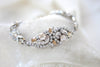 Vintage style Austrian Crystal Bridal bracelet - LUCY - Treasures by Agnes