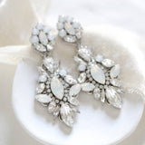 Vintage style Chandelier Wedding earrings with Austrian crystals - PENELOPE - Treasures by Agnes