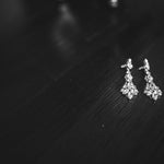 Vintage style crystal Bridal earrings - ARIA - Treasures by Agnes