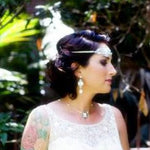 Vintage style Wedding earrings with Austrian crystals - ASHLYN - Treasures by Agnes