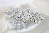 White opal bridal hair comb - PATRICIA - Treasures by Agnes